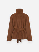 Potting Soil Sagia Jacket Womens Wool Heavy Coat Samsoe Samsoe 