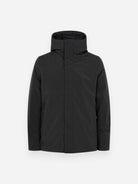 Black Sajohn Jacket Mens Puffer Jacket Samsoe Samsoe 