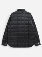 Black Basic W-Pocket Down Shirt Taion Puffer Shirt