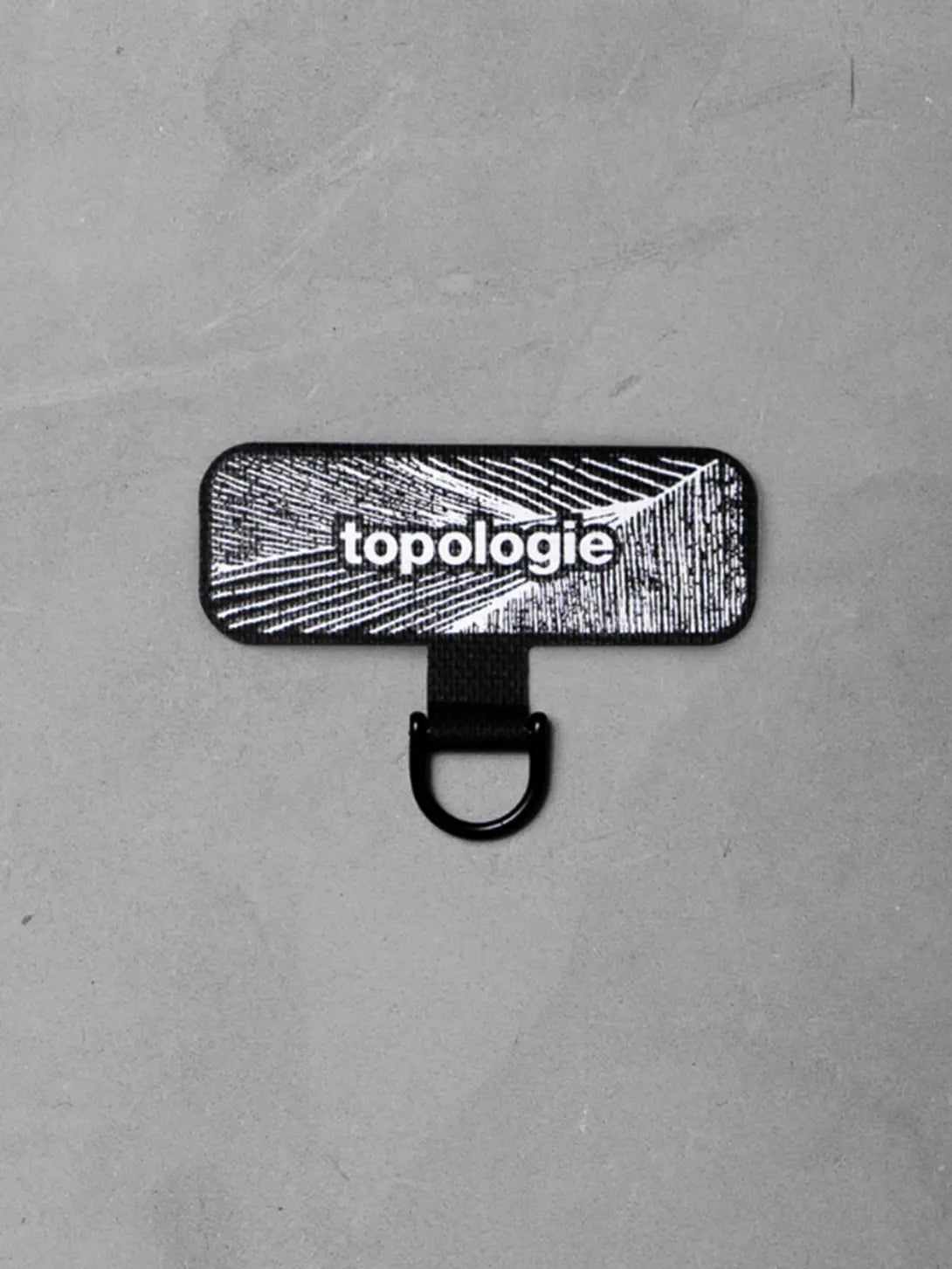 Black Topologie Phone Strap Adapter