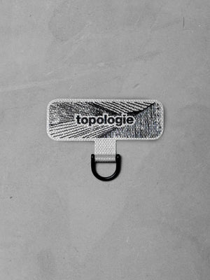 Grey Topologie Phone Strap Adapter