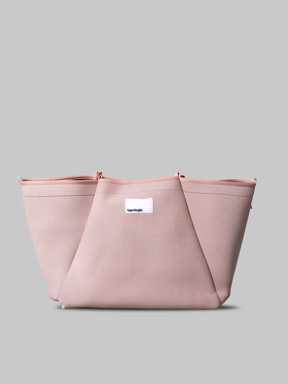 Peach Topologie Loop Shopper Tote Bag
