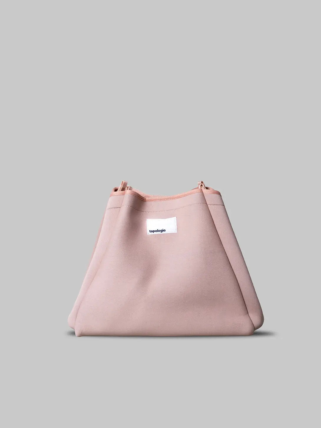 Peach Topologie Loop Shopper Tote Bag