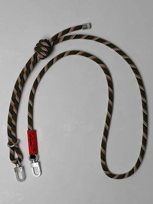 Army Green Topologie 8mm Rope Strap 