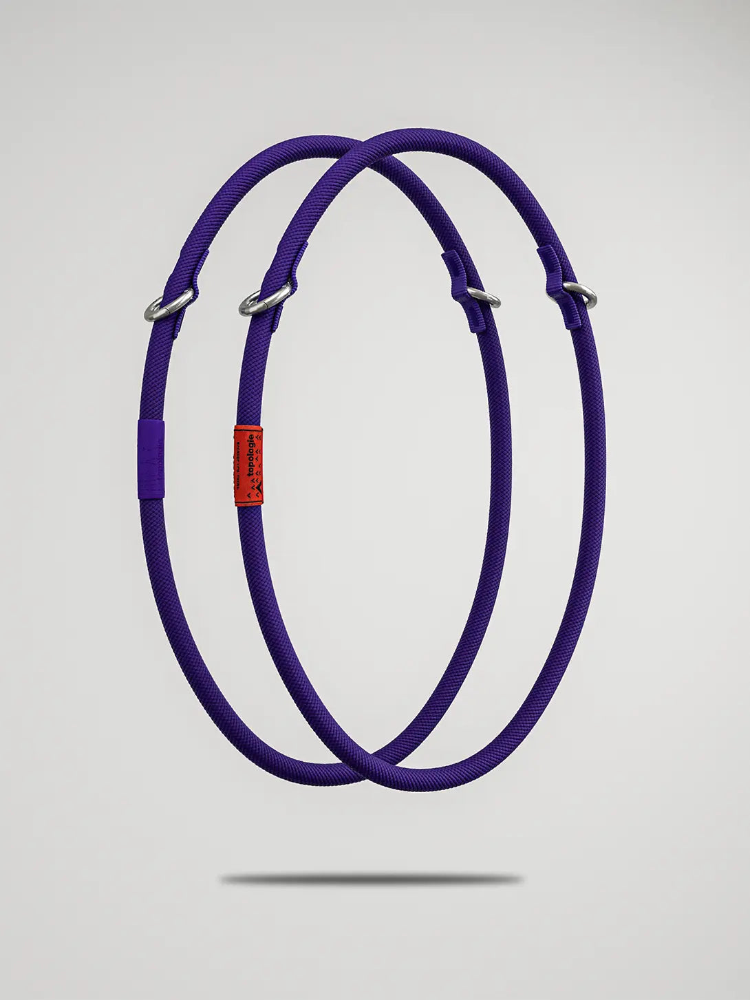 Purple Solid Topologie Rope Loop 10mm