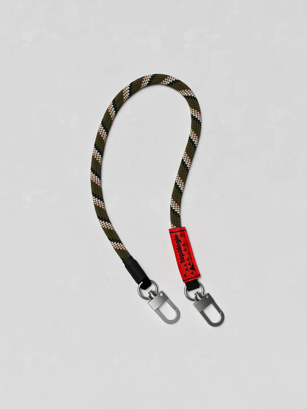 Army Green Topologie 8mm Wrist Strap