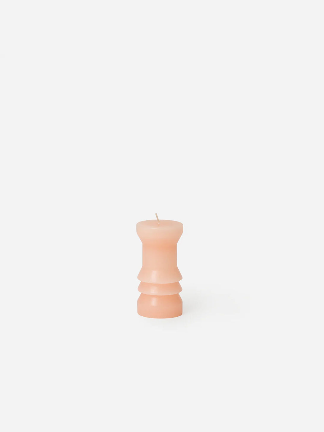 Blush Totem Candle - Small Areaware Candle Sticks Home Decor