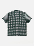 Green/White Road Shirt Mens Striped Camp Collar Shirt Universal Works 
