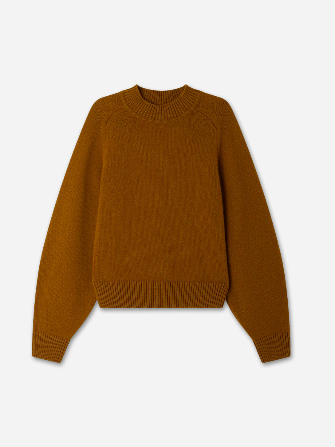 Bronze Dalan Womens Sessun Crew Neck Sweater Merino Wool 