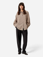 Ebonysand Fontania Womens Woven Button Up Shirt Sessun Clothing