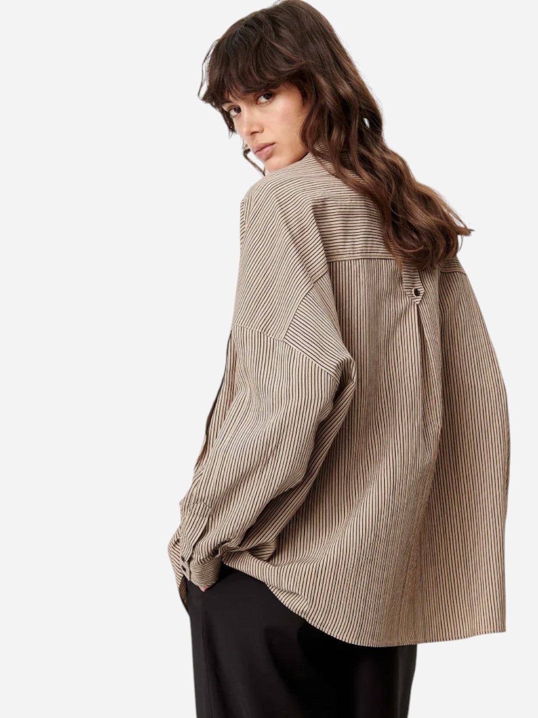 Ebonysand Fontania Womens Woven Button Up Shirt Sessun Clothing