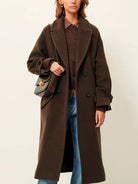 Lichen Mia Womens Wool Overcoat Sessun Womens Long Winter Coat 