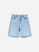 Worn Light Blue Wilson Shorts Skall Studio Womens Denim Shorts 