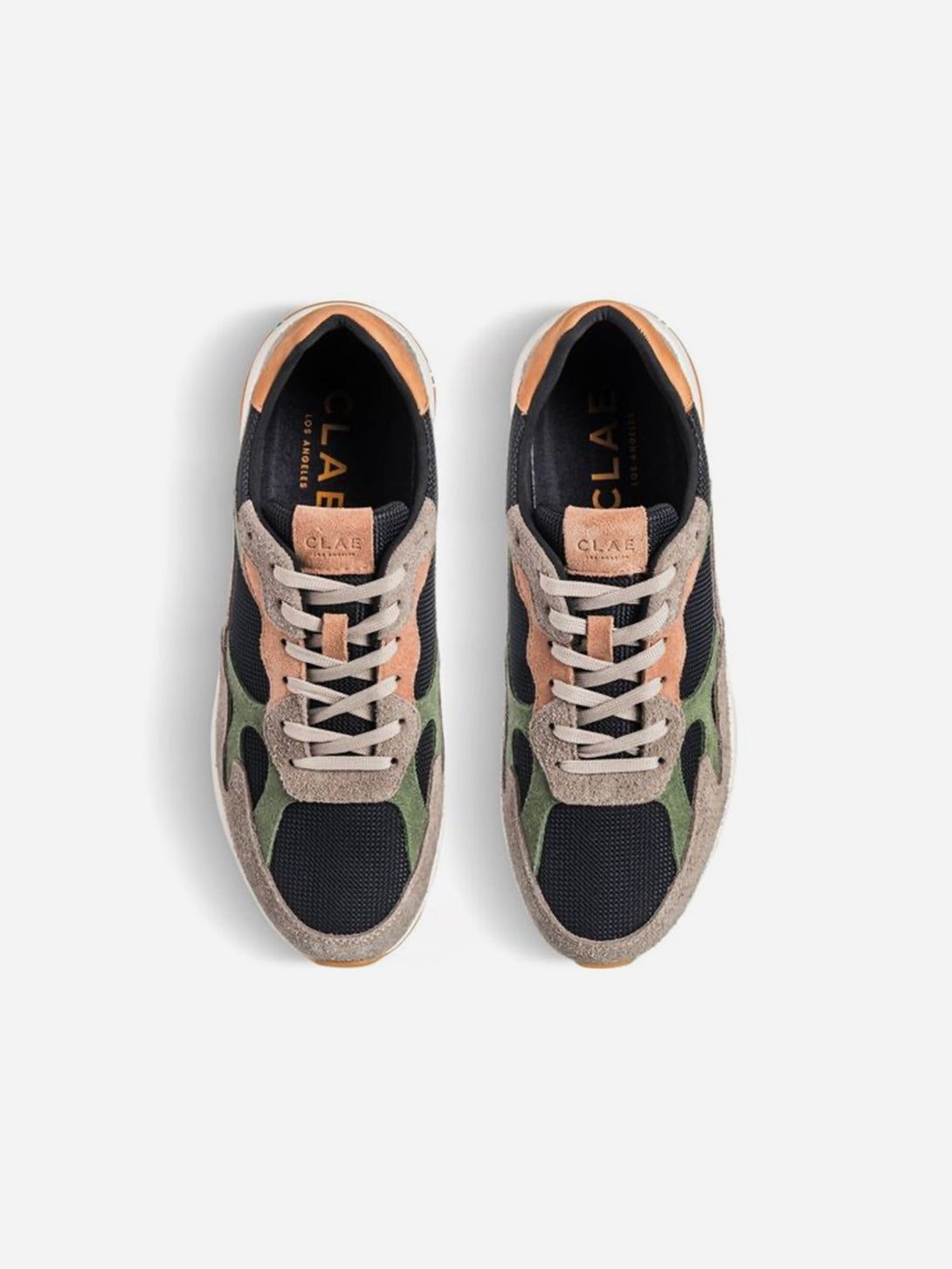 Fallen Rock Black Olive Zuma Clae Sneaker Everyday Trainer Clae Los Angeles Clae Shoes 