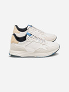 Off White Pebble Blue Zuma Clae Sneaker Everyday Trainer Clae Los Angeles Clae Shoes 