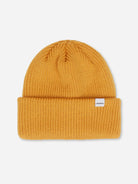 Poppy Yellow Merino Wool Knit Beanie