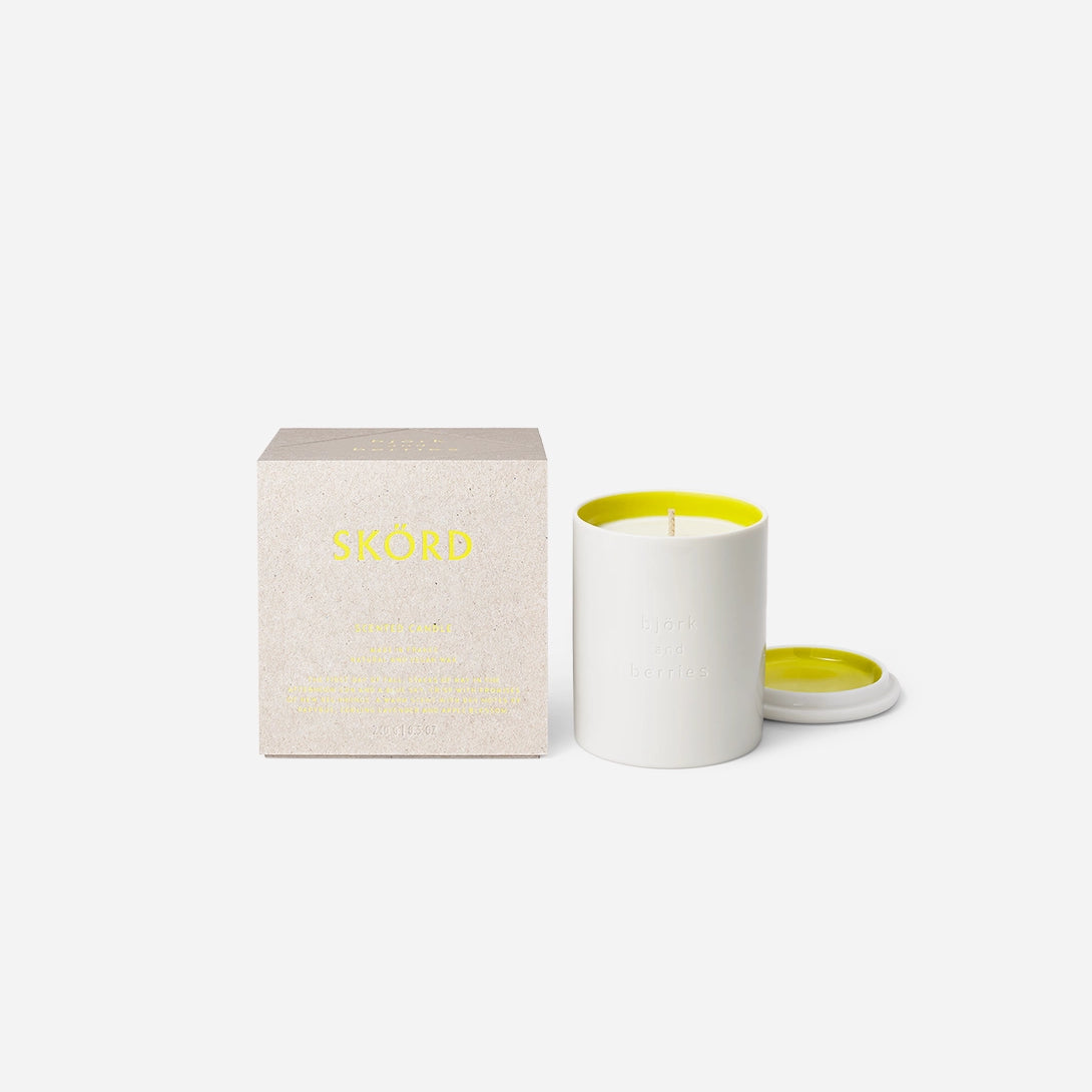 Skord Scented Candle by Bjork and Berries