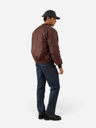Espresso Bomber Jacket Mens Cropped Bomber Jacket Outerwear Percival Clothing