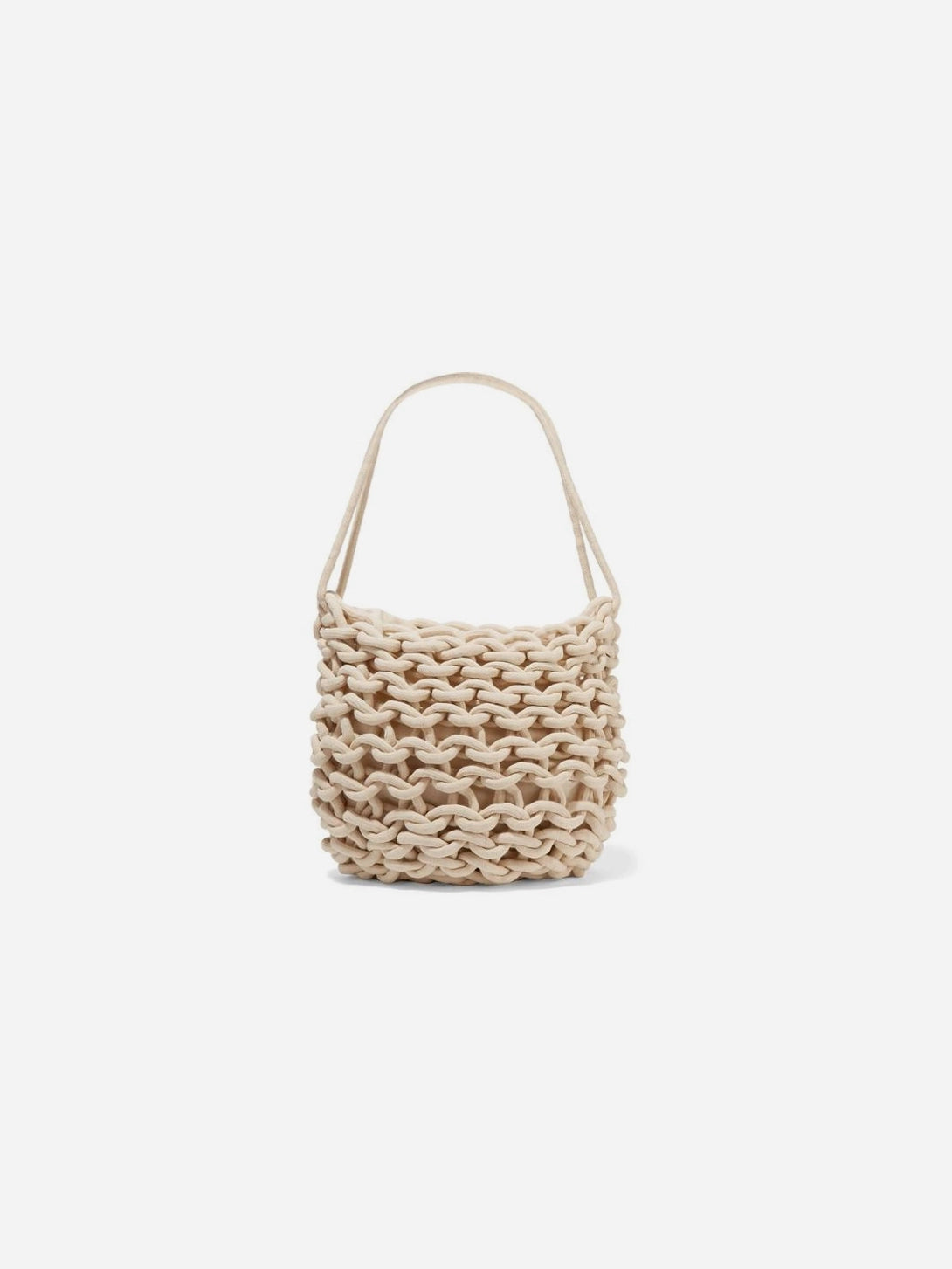 Natural Linen Dora Bag Sustainable Luxury Woven Shoulder Bag