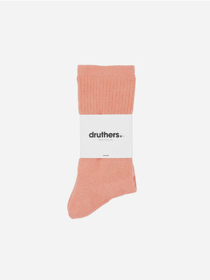 Pale Pink Everyday Organic Cotton Crew Socks Druthers