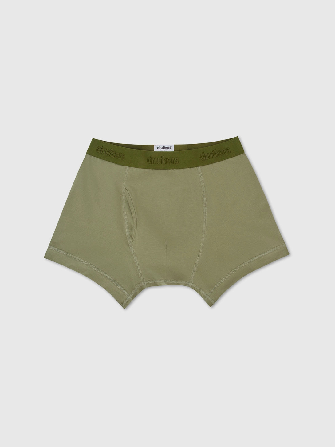 Dusty Olive boxer brief by druthers