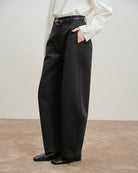 Raven Sculpted Seam Barrel Pants Womens Cotton Pants Future Classics