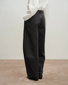 Raven Sculpted Seam Barrel Pants Womens Cotton Pants Future Classics