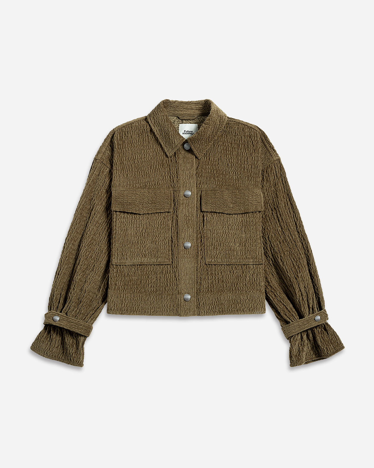 Beech Corduroy Cropped Shirt Jacket Womens Shirt Jacket Collared Button Up Future Classics