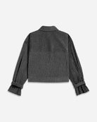 Raven Corduroy Cropped Shirt Jacket Womens Shirt Jacket Collared Button Up Future Classics