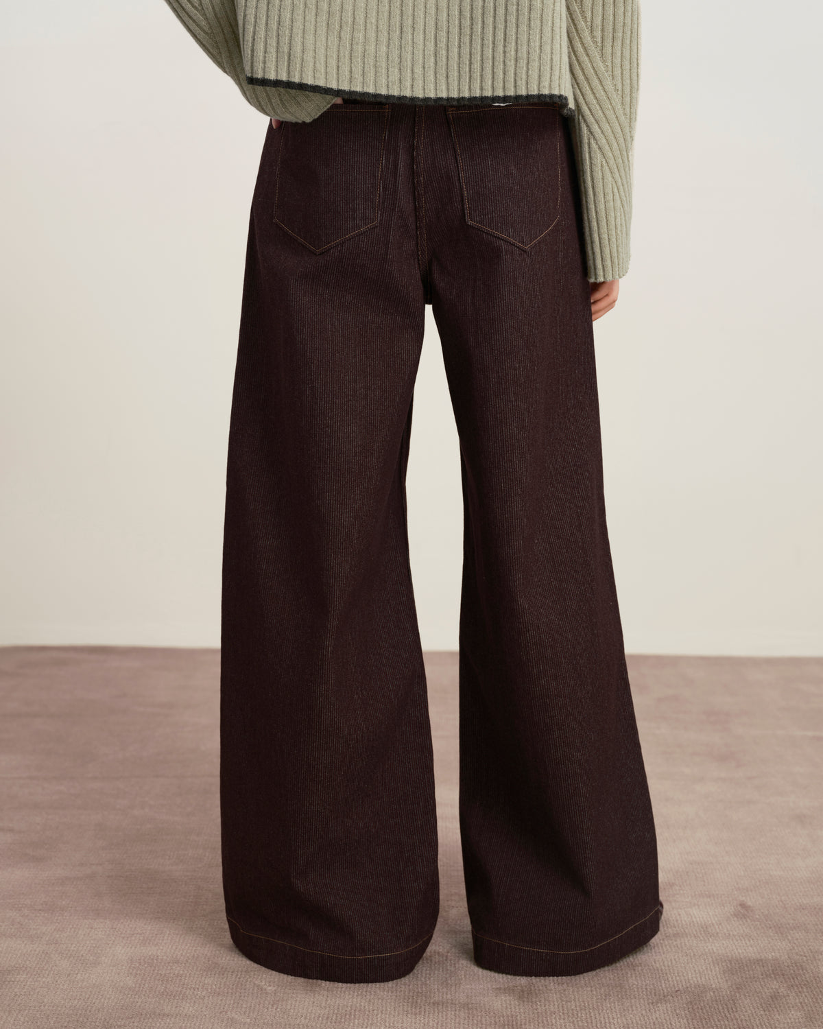 Pinot Noir Corduroy Loose Pants Womens WideLeg Corduory Pants Future Classics 