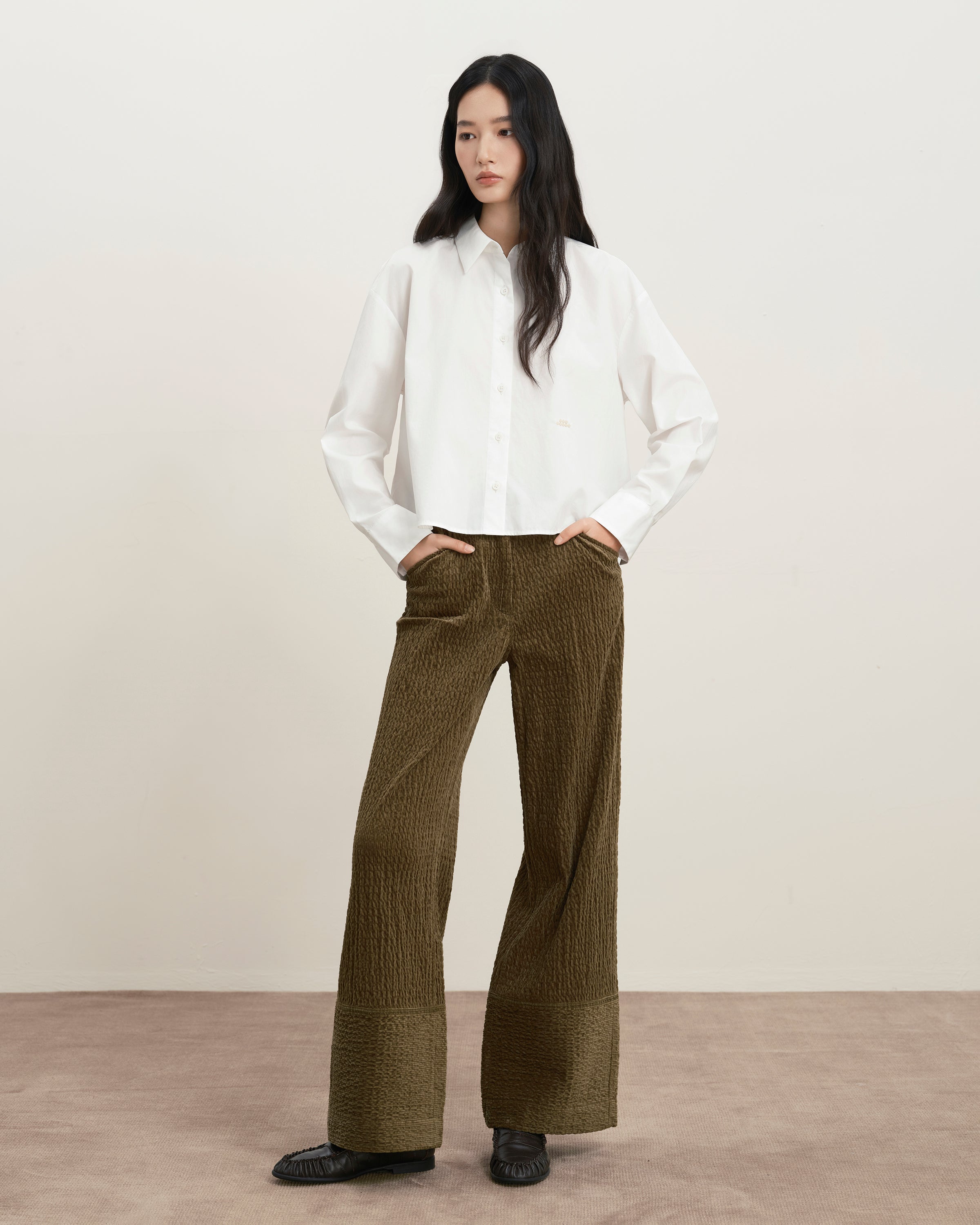 Beech Corduroy Trousers Womens Relaxed Fit Corduroy Pants Future Classics