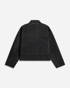 Raven Heather Doubleface Short Jacket Womens Cropped Outerwear Jacket Future Classics
