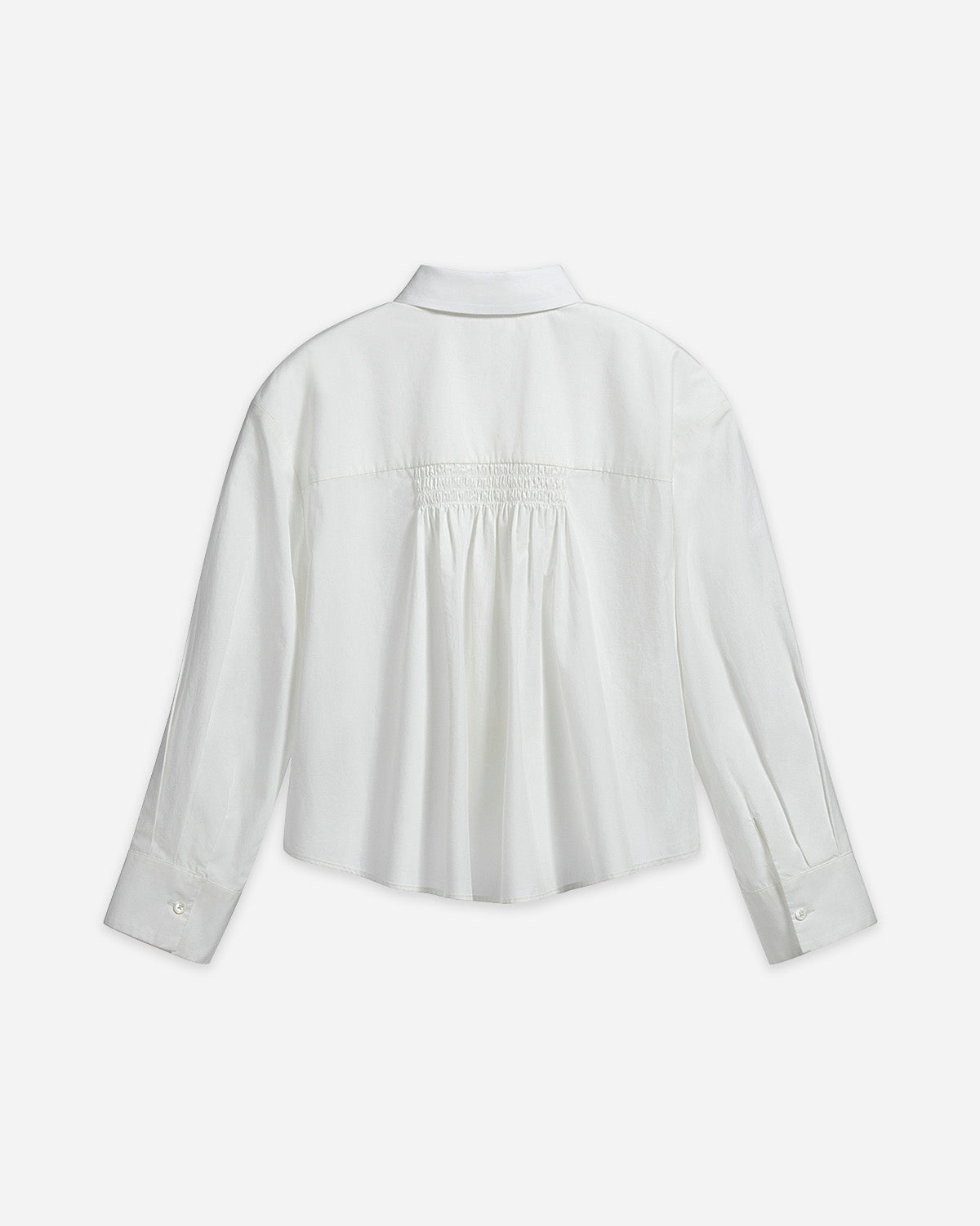 Off White Flared Shirt Womens Collared Woven Button Up Shirt Future Classics