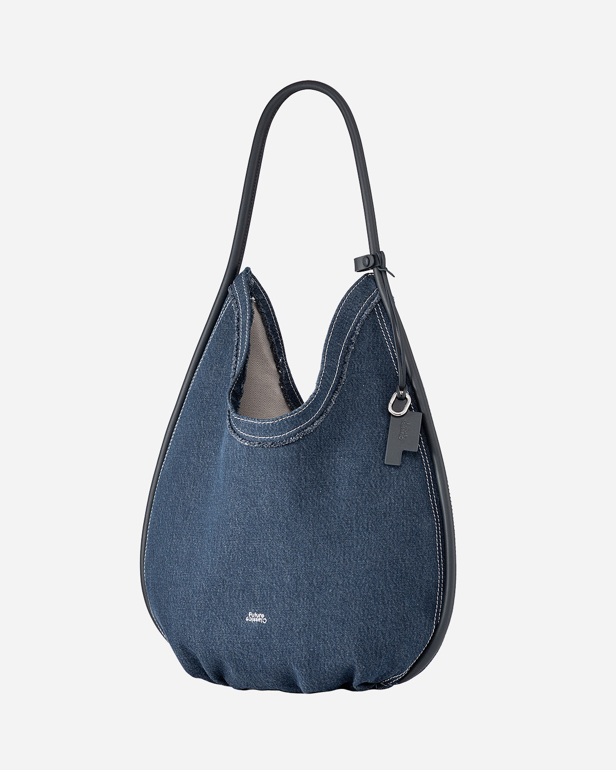 Dk Indigo Large Teardrop Denim Hobo
Womens Denim Hand and Shoulder Bag Future Classics