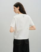 Off White Let's Jazz Boxy Tee Womens Crew Neck Short Sleeve Tee Graphic Design Future Classics Clothing 