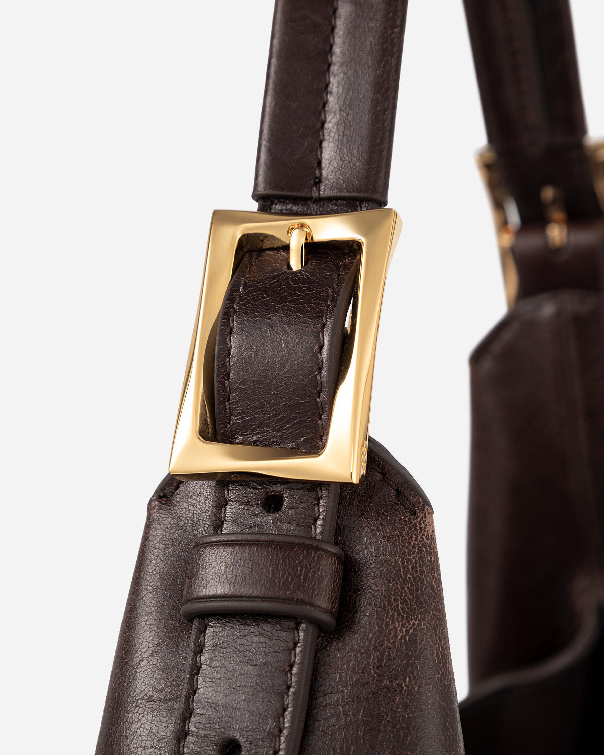 Chocolate Brown Maxi Skate Vintage Hobo Womens Leather Medium Shoulder Bag Future Classics