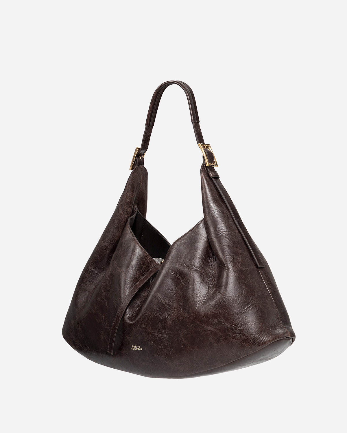 Chocolate Brown Maxi Skate Vintage Hobo Womens Leather Medium Shoulder Bag Future Classics