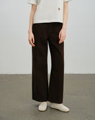 Coffee Bean Panel Jeans Coffee Bean Womens Wide Leg Brown Denim Jeans Future Classics Clothing