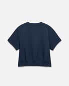 Navy Blazer Panel SS Sweatshirt Lightweight Short Sleeve Pullover Future Classics