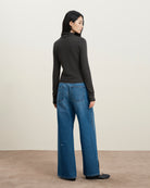 Raven Raglan Turtleneck Wool Top Womens Wool Turtleneck Top Future Classics
