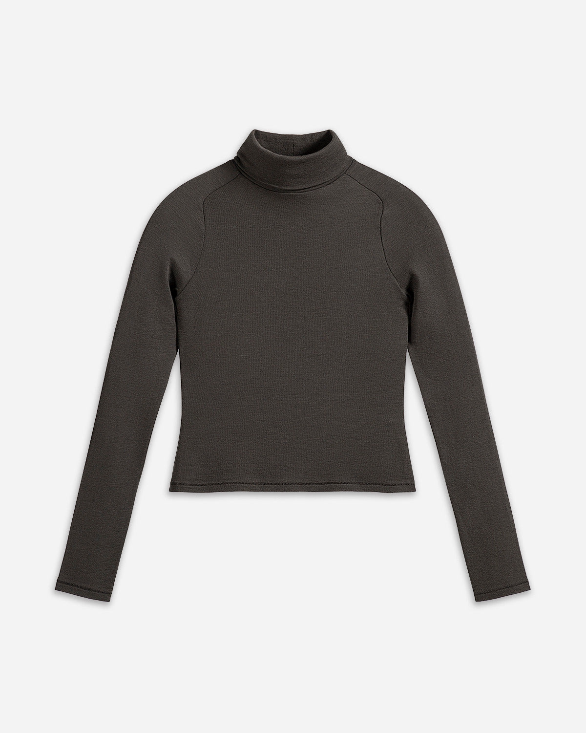 Raven Raglan Turtleneck Wool Top Womens Wool Turtleneck Top Future Classics