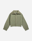 Lint Heather Resort Zip Sweater Womens Zip Sweater Future Classics 
