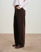 Coffee Bean Round Jeans Coffee Bean Womens Brown Denim Jeans Future Classics