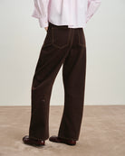 Coffee Bean Round Jeans Coffee Bean Womens Brown Denim Jeans Future Classics