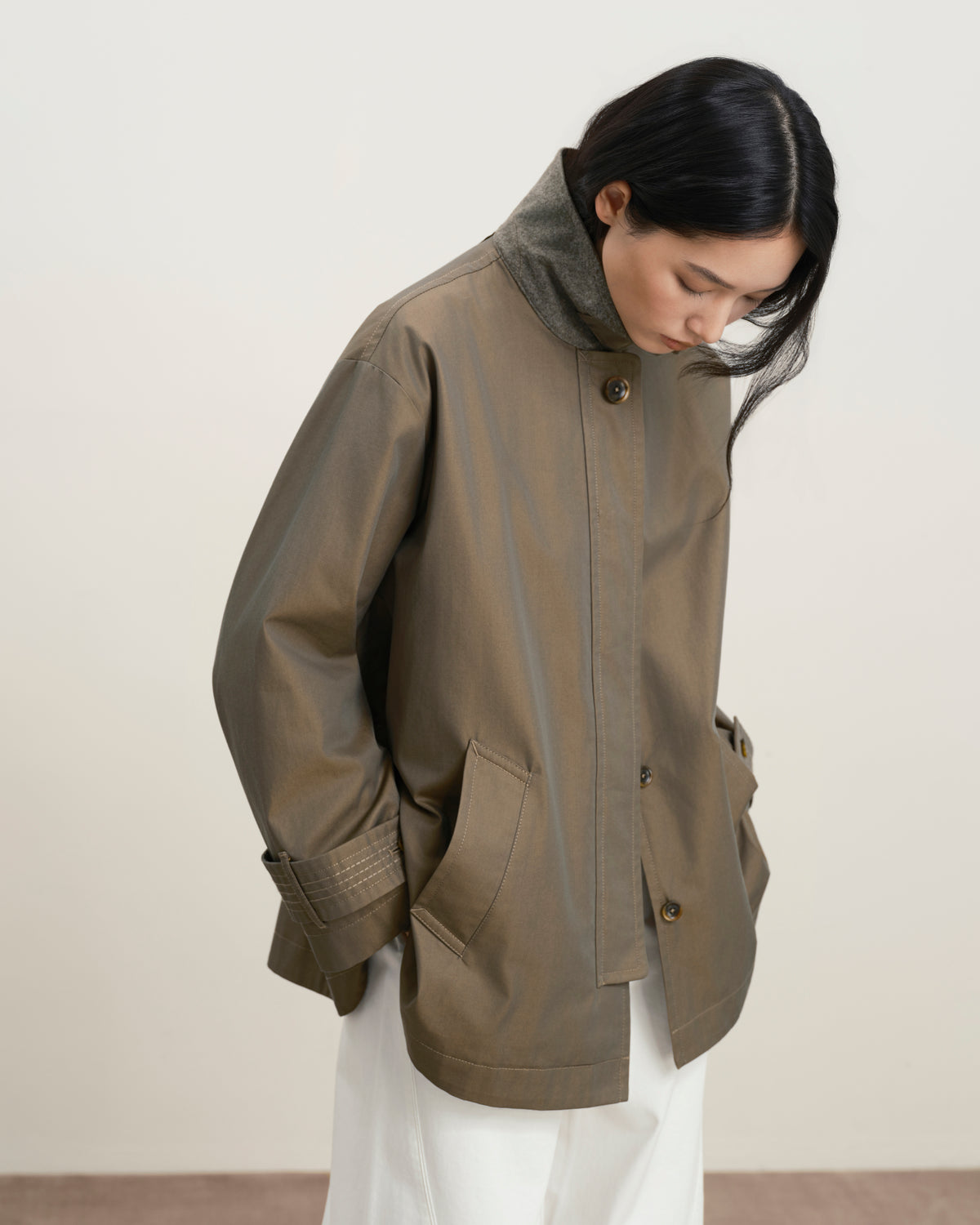 Beech Side Slit City Jacket Womens Jacket Outerwear Future Classics