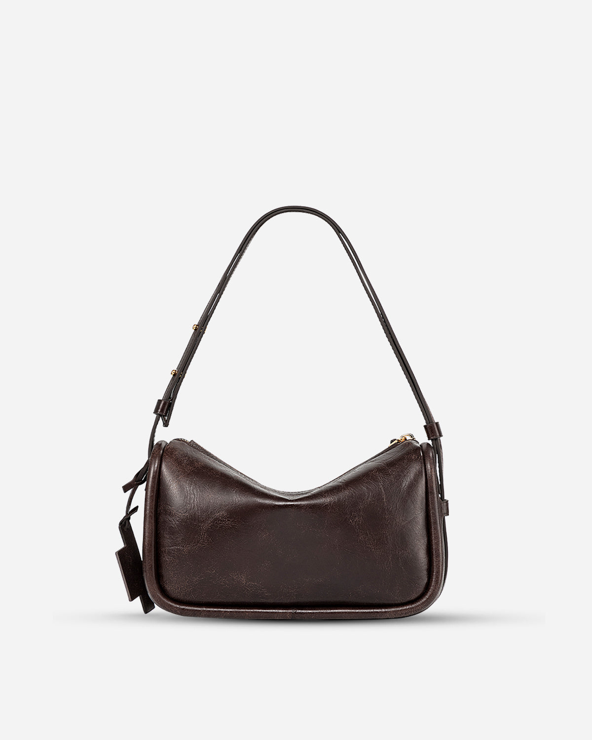 Chocolate Brown Small Loaf Vintage Crossbody Womens Small Leather Bag Future Classics