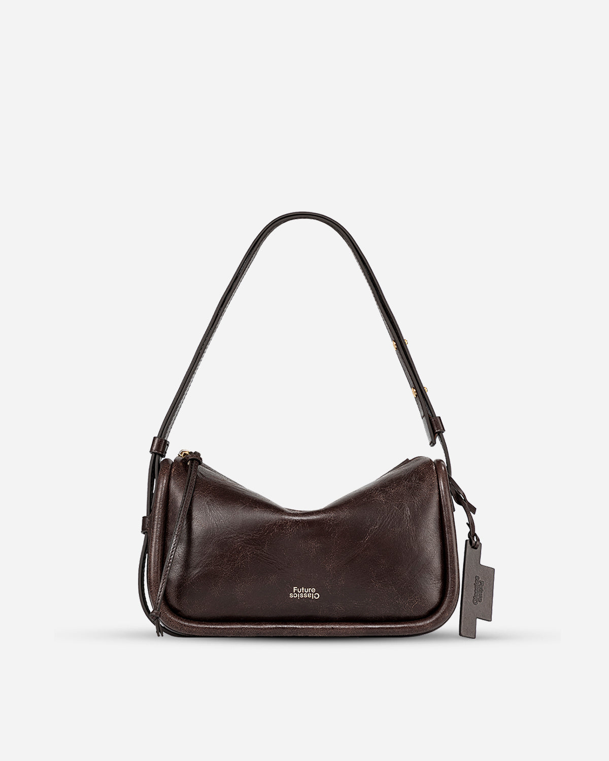 Chocolate Brown Small Loaf Vintage Crossbody Womens Small Leather Bag Future Classics