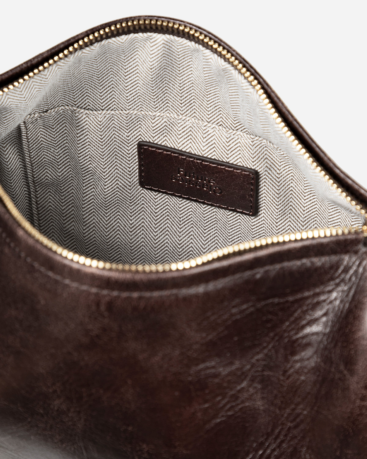 Chocolate Brown Small Loaf Vintage Crossbody Womens Small Leather Bag Future Classics