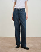 Dk Indigo Straight Leg Jeans Womens Denim Jeans Straight Fit Denim Future Classics