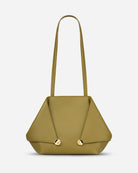 Green Moss Small Collar Nappa Tote Womens leather Shoulder Bag Future Classics Leather Bags 